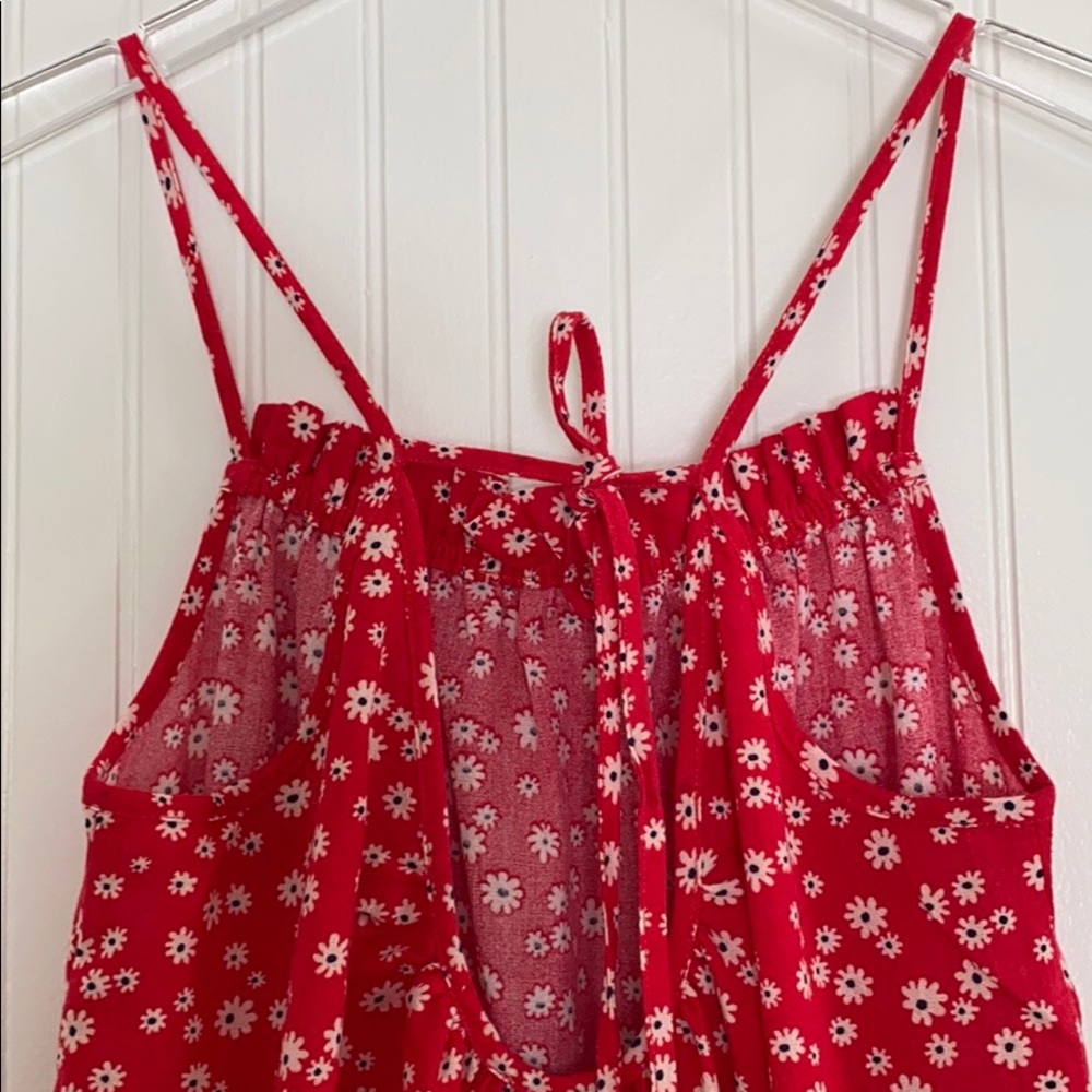 Madewell Ruffle-Neck Cover-Up Mini Dress - Picture 6 of 7